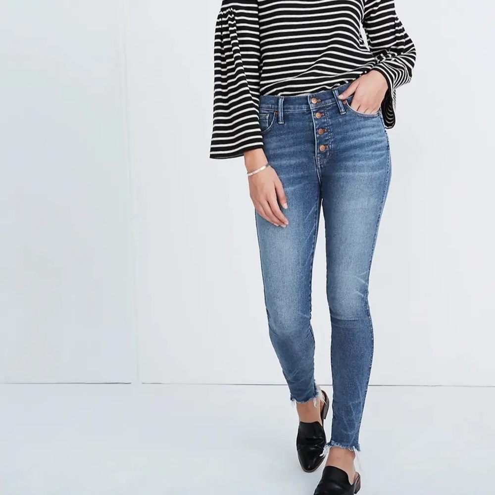 Madewell 10" High-Rise Skinny Jeans